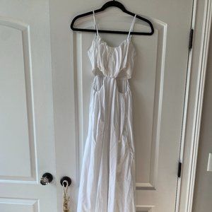 Abercrombie White Maxi Dress